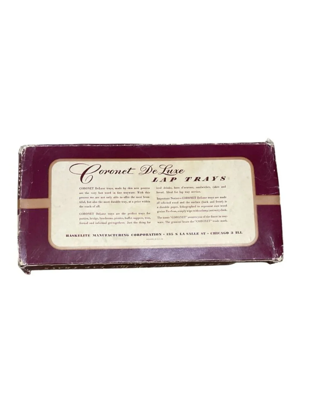Coronet vtg deluxe